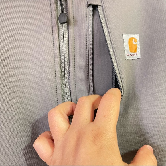 Carhartt Rain Defender Relaxed Fit Heavyweight Softshell Jacket - Picture 10 of 15